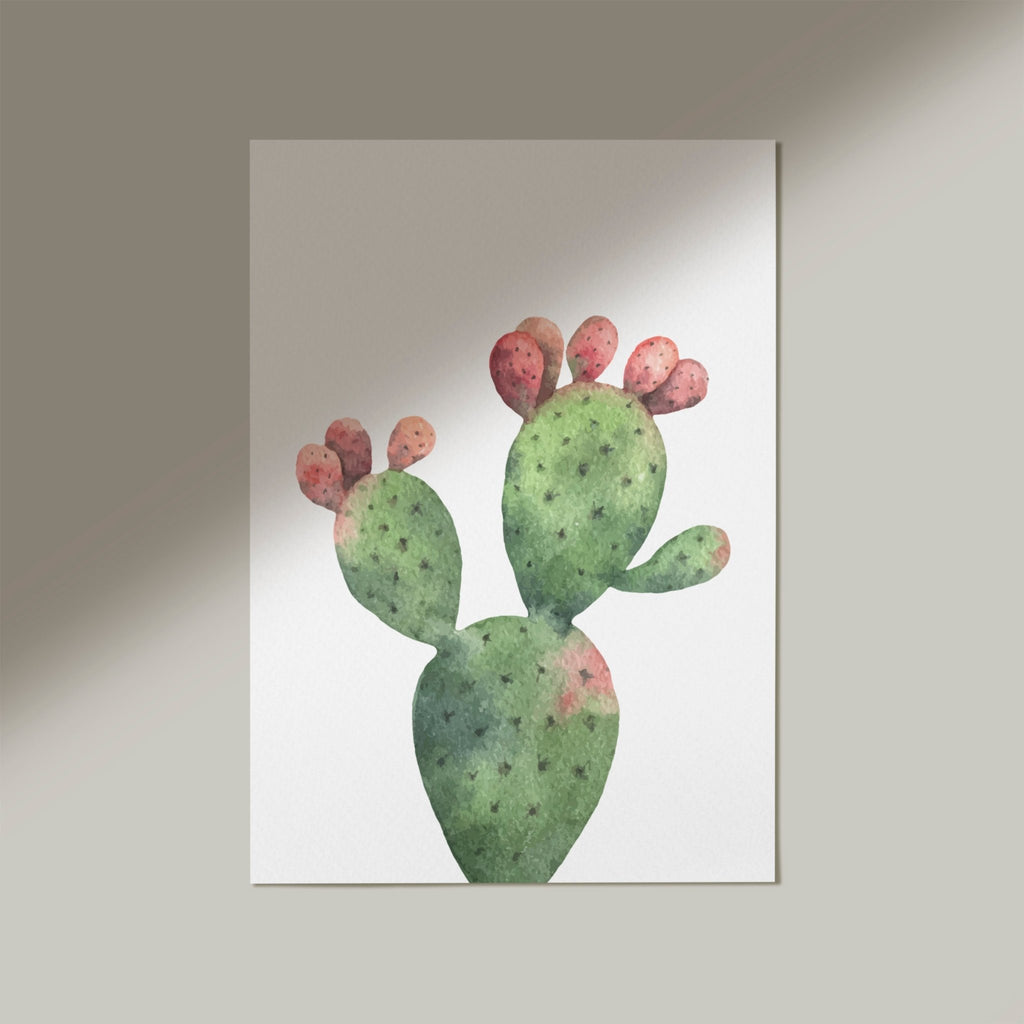 Prickly Pear Cactus Print - Jelly Moose