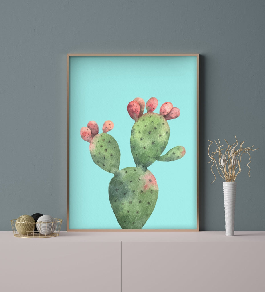 Prickly Pear Cactus Print - Jelly Moose