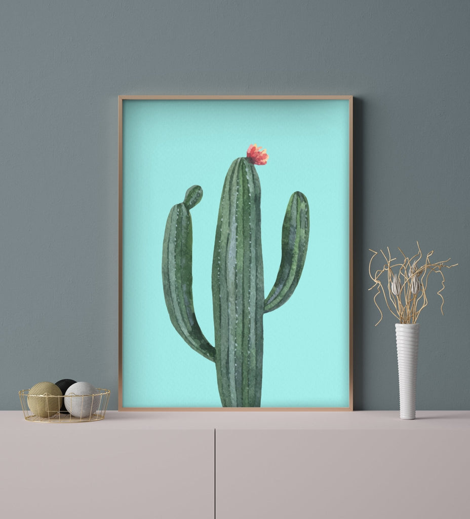 Saguaro Cactus Print - Jelly Moose