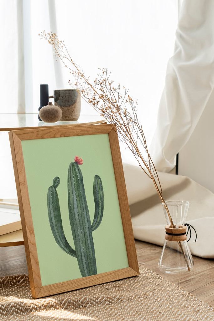 Saguaro Cactus Print - Jelly Moose