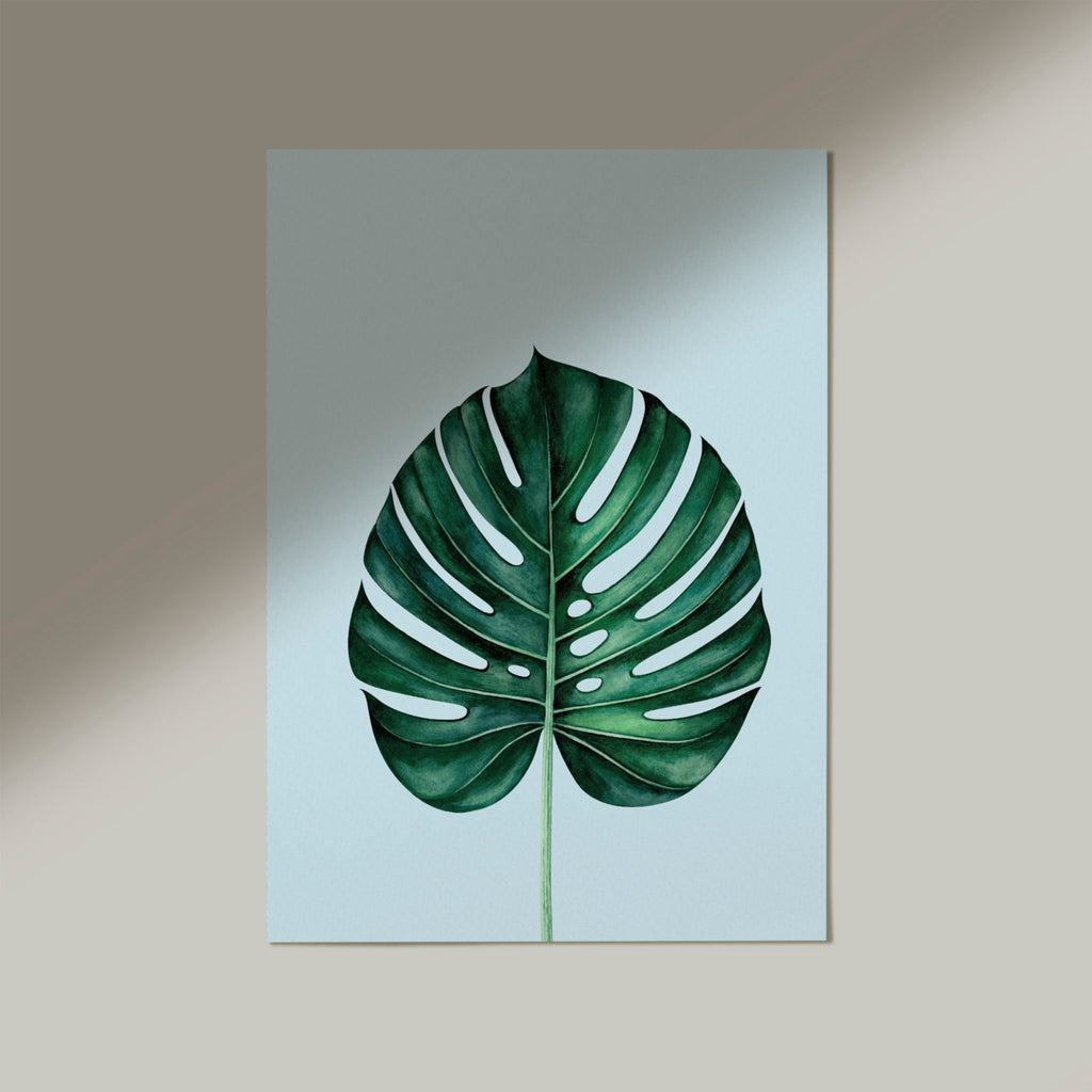 Monstera Leaf Print - Jelly Moose