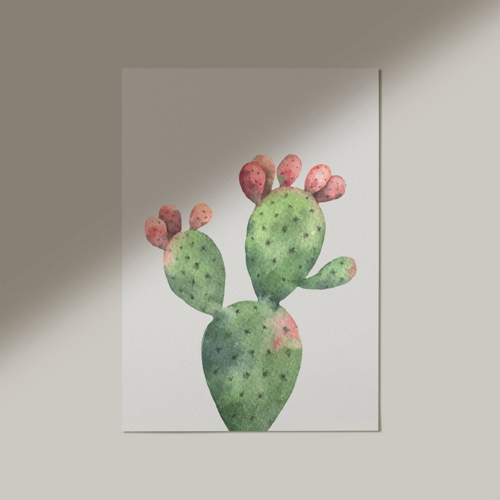 Prickly Pear Cactus Print - Jelly Moose