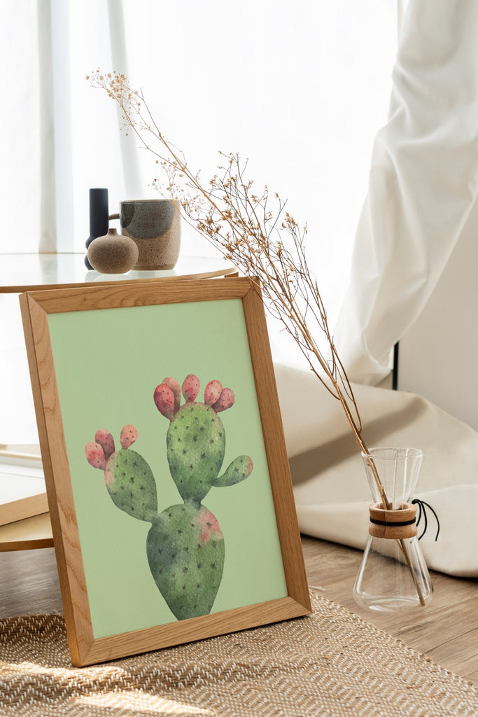 Prickly Pear Cactus Print - Jelly Moose