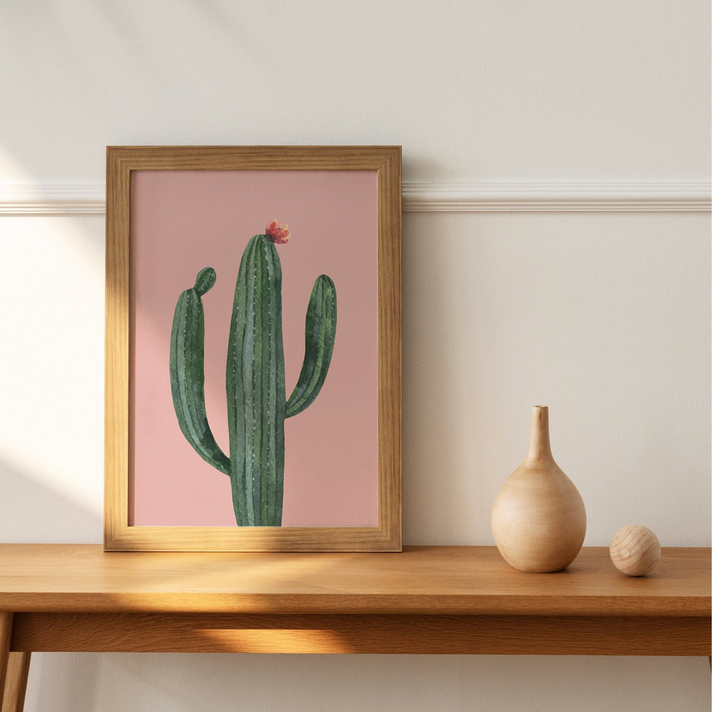 Saguaro Cactus Print - Jelly Moose